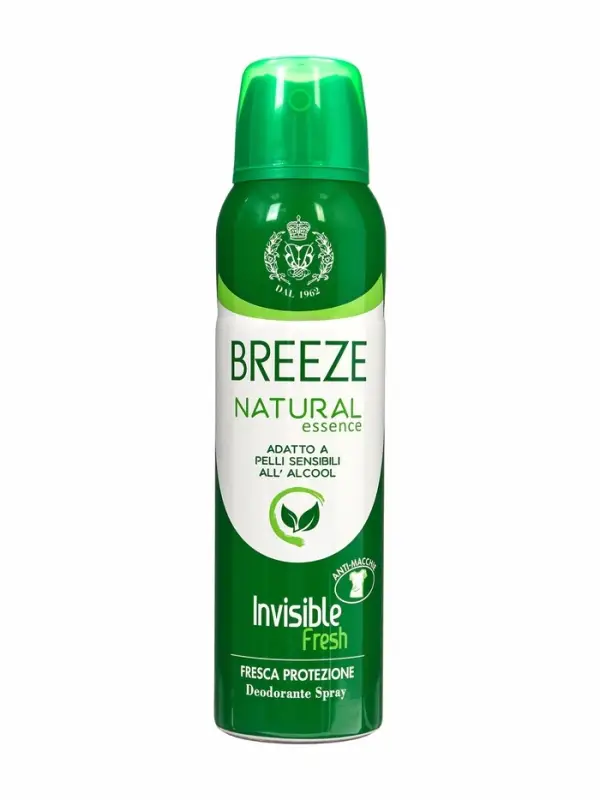 BREEZE Дезодорант для тела в аэрозольной упаковке NATURAL ESSENCE 150мл BREEZE Дезодорант для тела в аэрозольной упаковке NATURAL ESSENCE 150мл