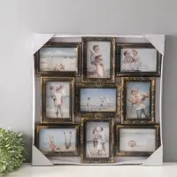 Фоторамка - коллаж на 9 фото 10&times;15 см &laquo;Бронзовый век&raquo;, 49.5&times;48 см