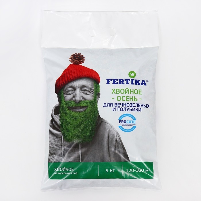 Удобрение Фертика Хвойное Осень, 5 кг Удобрение Фертика Хвойное Осень, 5 кг