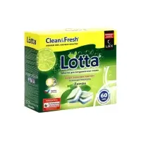 Таблетки для посудомоечных машин Clean & Fresh All in 1, + очиститель, 60 шт.