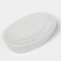 Набор аксессуаров для ванной комнаты Доляна &laquo;Геометрия&raquo;, 4 предмета, дозатор, мыльница, два стакана, белый