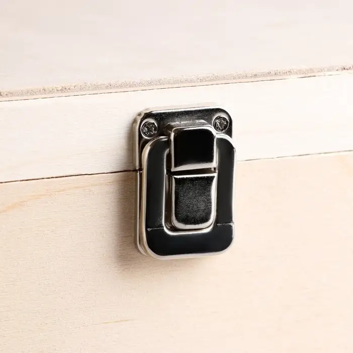 Подарочный ящик 34&times;21.5&times;10.5 см деревянный, с закрывающейся крышкой, без покраски