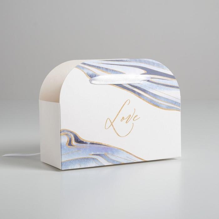 Переноска для цветов складная «Love», 17 × 13 × 7 см