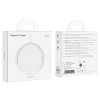 Беспроводное зарядное устройство Hoco CW30 Pro, MagSafe, магнит, 15 Вт, Type-C 2 А, 1 м