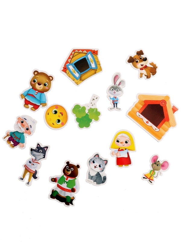 HAPPY VALLEY Игровой набор магнитов HAPPY VALLEY Игровой набор магнитов "Любимые сказки"