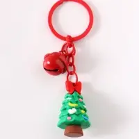 Брелок для ключей &laquo;Ёлочка с колокольчиком&raquo;, 1.8&times;1.8&times;3.5 см