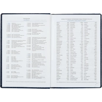 Ежедневник недатированный синий, А5, 148x218, 352стр, Agenda