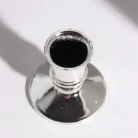 Подсвечник на 1 свечу &laquo;Ретро&raquo;, d=2.2 см, серебро