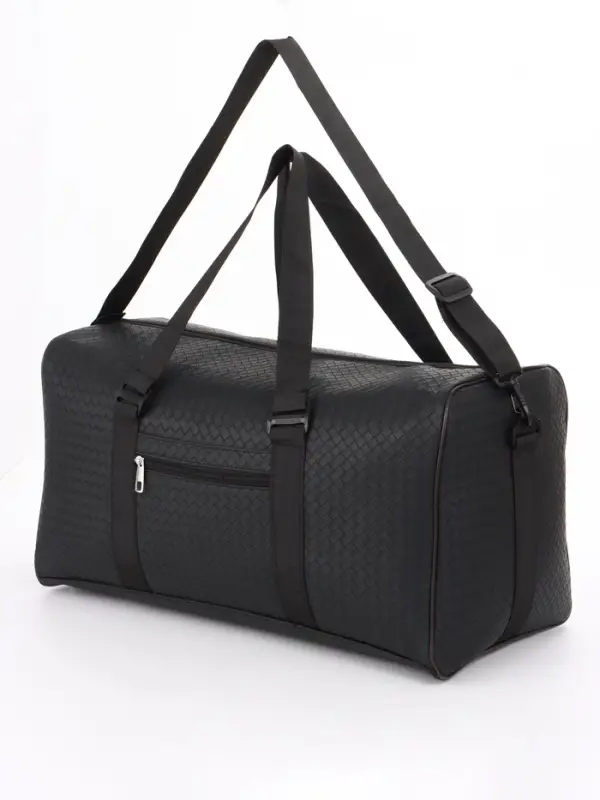 Сумка дор Ромб, 54*26*29, отд на молнии, 2н/кармана, дл ремень, черный