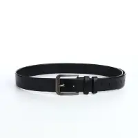 Ремень мужской, ширина 4 см, винт, пряжка металл, чёрный