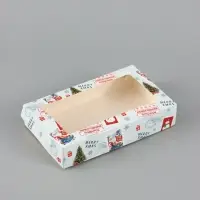 Коробка подарочная, складная 20&times;12&times;4 см &laquo;Новогодняя почта&raquo;