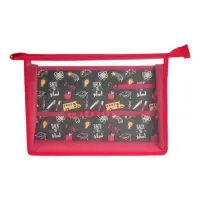 Папка для труда А4 &laquo;Школьный паттерн&raquo;, молния сверху