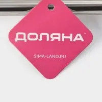 Ёршик для унитаза Доляна, силиконовый, 10&times;5&times;58 см, серый