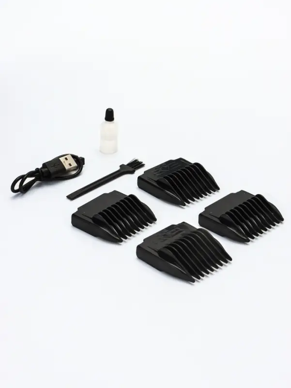 Машинка для стрижки, с керамическим лезвием, регулировка ножа, USB-зарядка