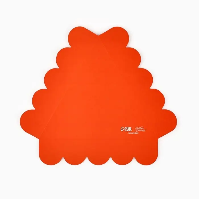 Коробка для кондитерских изделий с пластиковой крышкой «С любовью», 18 х 3 см