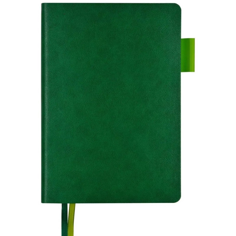 Ежедневник недатированный А5 BOSTON(ЗЕЛЕНЫЙ) 3-228/07