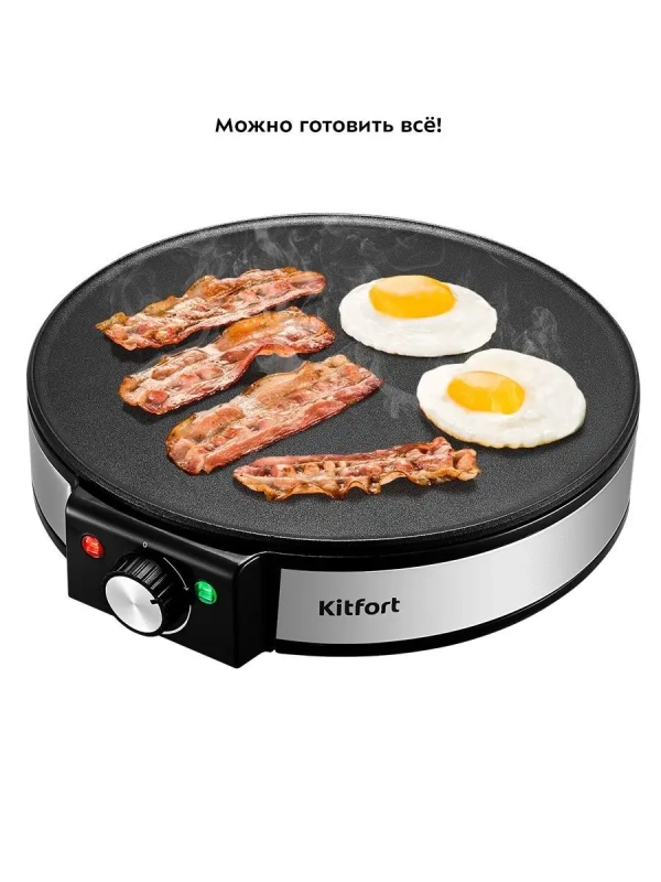 Блинница электрическая КТ-1678 30 см 1200 Вт Блинница электрическая КТ-1678 30 см 1200 Вт