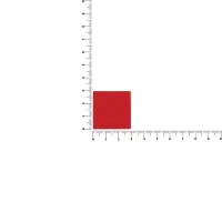 Джибитс из ПВХ &laquo;Квадрат&raquo;, красный