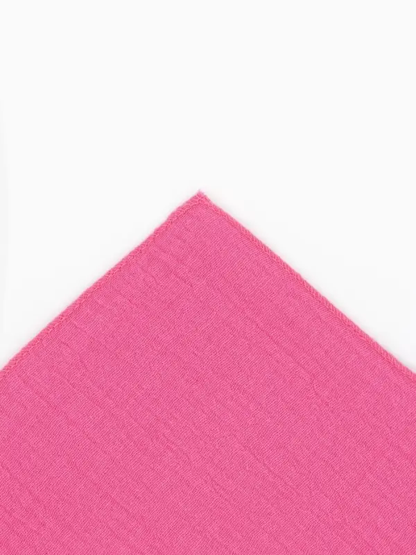 Набор платочков Крошка Я Лиловый персик 20*20 см - 6 шт, муслин, 100 % хлопок