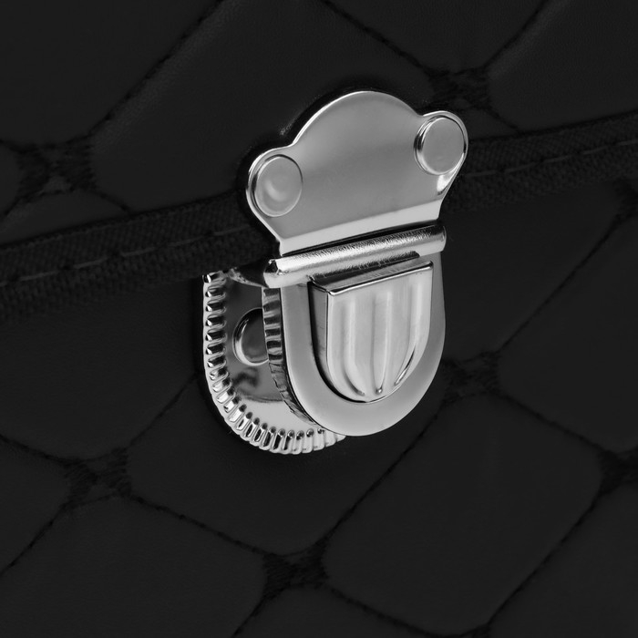 Органайзер кофр в багажник автомобиля HT-093, саквояж 36×32×29 см, экокожа, черный Органайзер кофр в багажник автомобиля HT-093, саквояж 36×32×29 см, экокожа, черный