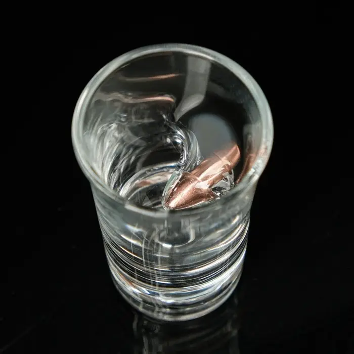 Стопка с пулей &laquo;Непробиваемая&raquo;, в коробке, 40 мл