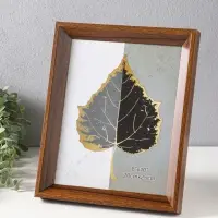 Фоторамка пластик 20х25 см "Прованс" бежево-коричневый 29х23,7х3 см