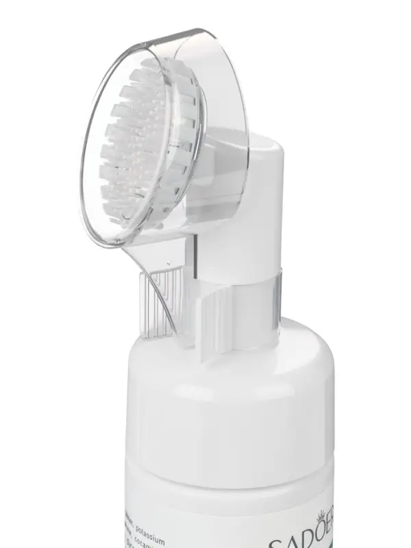 Пенка для умывания с щеткой, с витамином В, 120 мл