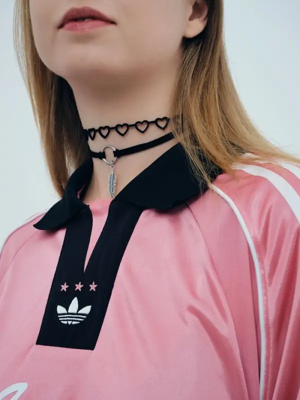 Чокер &laquo;Ассорти романтика&raquo;, набор 4 шт. чёрный в серебре, 30.5 см