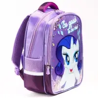 Рюкзак школьный для девочки, 39 см &times; 30 см &times; 14 см &laquo;Рарити&raquo;, My little Pony