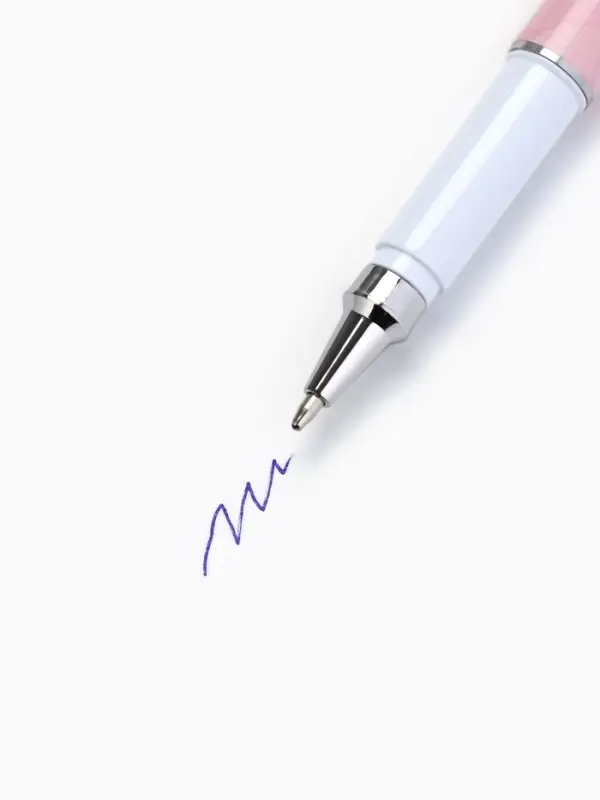 Ручка в открытке Ручка в открытке "С 8 Марта", шариковая, синяя паста, 1,0 мм