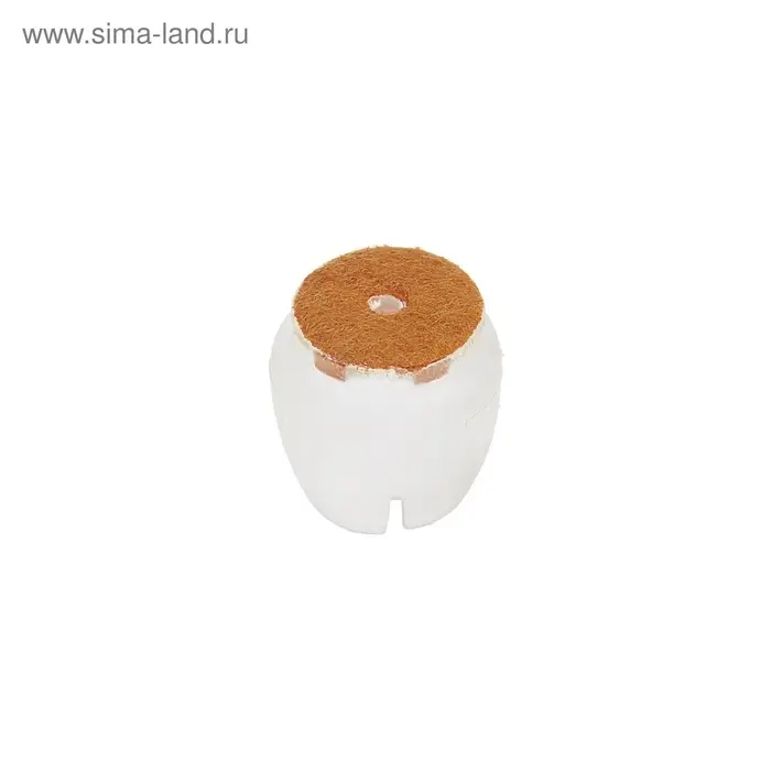 Накладка мебельная круглая ТУНДРА, d=17-21 мм, 4 шт.