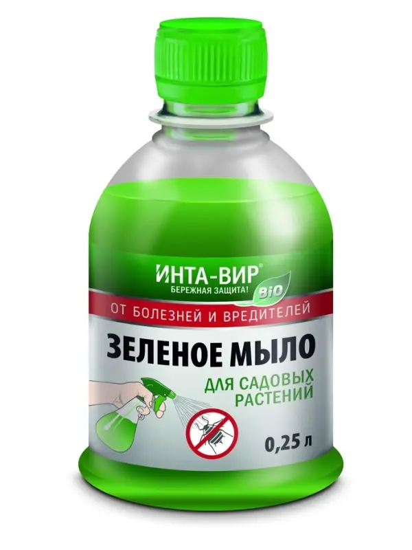 Фунгицид Зеленое мыло Инта Вир, 250 мл