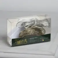 Гирлянда &laquo;Занавес&raquo; 1.6&times;1.6 м, роса, IP20, серебристая нить, 160 LED, свечение мульти, 8 режимов, 220 В