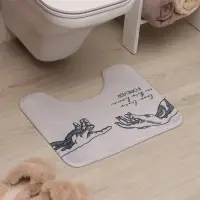 Коврик для ванной &laquo;Этель&raquo; Forever, 50&times;40 см, велюр