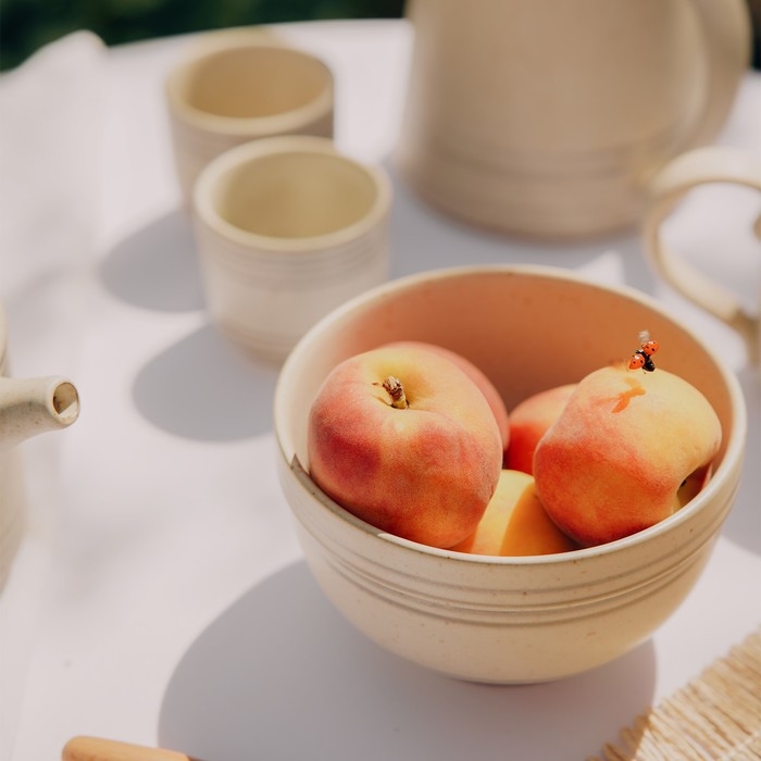 Салатник керамический SL Home «Райяс», 800 мл, d=14,5 см, цвет бежевый Салатник керамический SL Home «Райяс», 800 мл, d=14,5 см, цвет бежевый