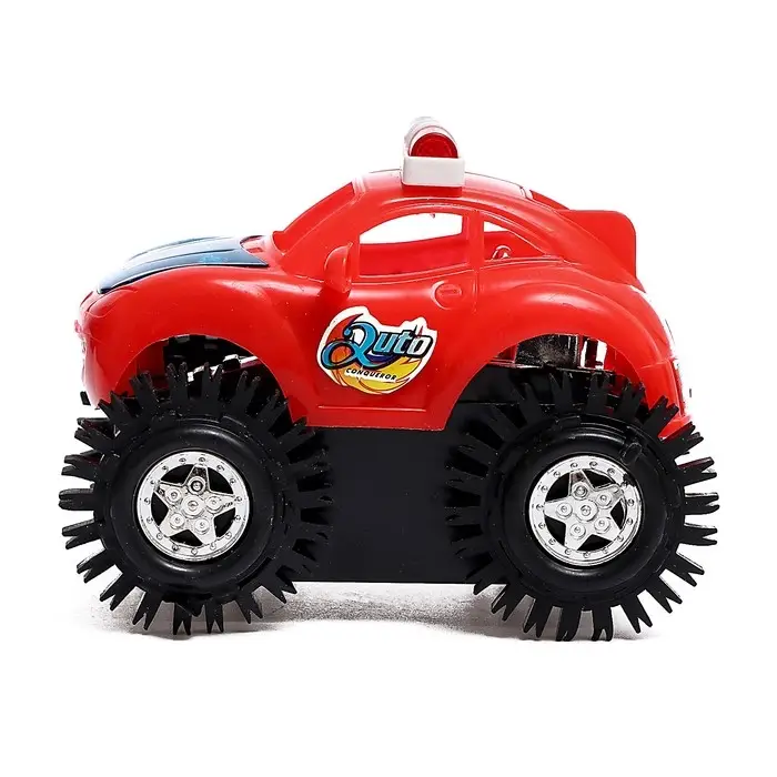 Машина-перевёртыш «Кабриолет», работает от батареек, световые эффекты, цвета МИКС