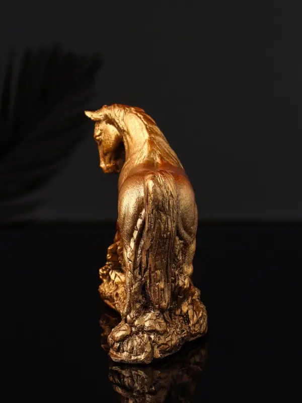 Фигура "Конь Граф" 11х13х5 см, бронза