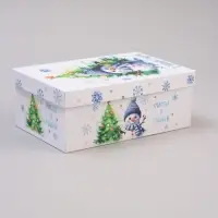 Набор коробок 10 в 1 "С Новым Годом", 30 х 19 х 11,5 - 12 х 6,5 х 4 см