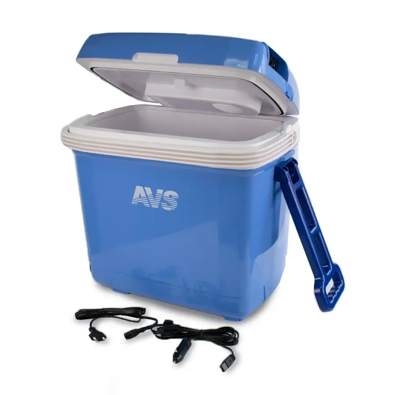 Холодильник автомобильный AVS CC-30B 30л 12V/220V (с ручкой и колёсиками)