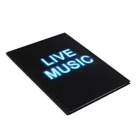 Колледж-тетрадь Calligrata TOP. LIVE MUSIC А4, 80 листов, в клетку, в твёрдой обложке 7БЦ, матовая ламинация, выборочный лак