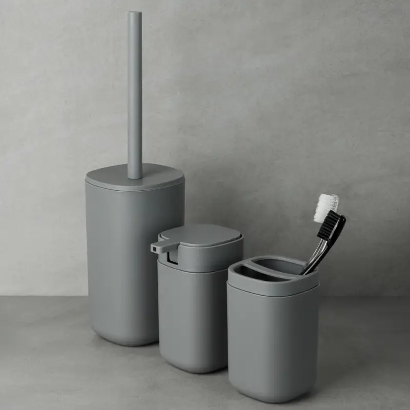 VETTA Ёрш для унитаза Prime, пластик, 9,5х9,5х35см, 2 цвета