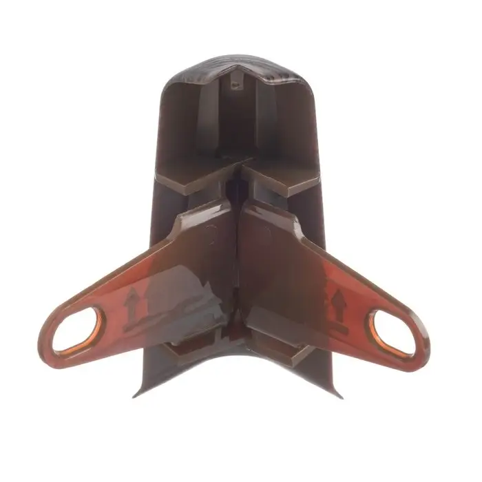 Угол наружный (внешний) с крепежом для плинтуса «Деконика», 70 мм, цвет 303 венге темный Угол наружный (внешний) с крепежом для плинтуса «Деконика», 70 мм, цвет 303 венге темный