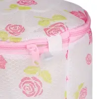 VETTA Мешок для стирки белья, цилиндр, на замке, пластик, полиэстер, d15х16h см, 4 дизайна