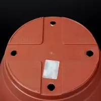 Горшок для цветов с поддоном &laquo;Борнео&raquo;, 25.8 л, пластиковый, цвет терракотовый