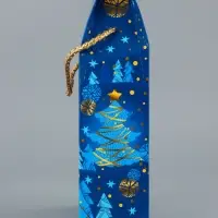 Коробка подарочная складная  "Снегири" 17,3 х 7 х 23,5 см