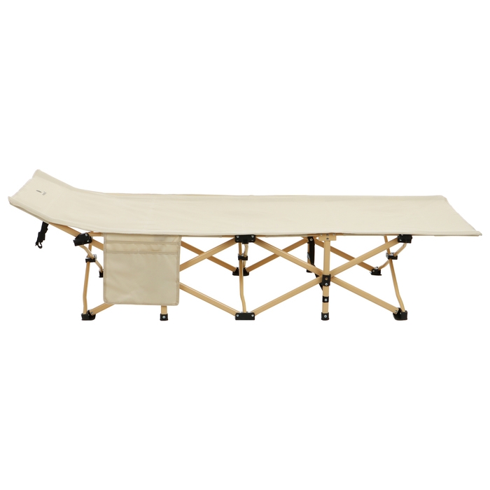Раскладушка maclay, складная, 190 х 71 х 38 см, до 120 кг, цвет бежевый Раскладушка maclay, складная, 190 х 71 х 38 см, до 120 кг, цвет бежевый