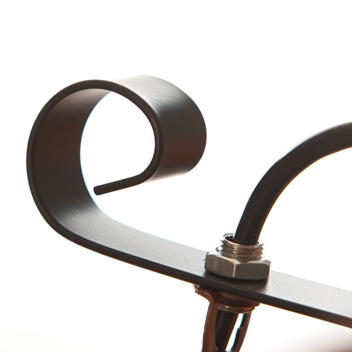 Люстра Люстра "Баркас" 6хЕ27 40Вт черный 90х100 см