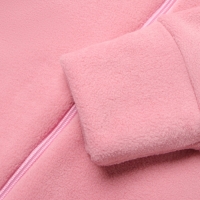 Комбинезон флисовый детский MINAKU: Fleece Soft, цвет розовый, рост 116 см