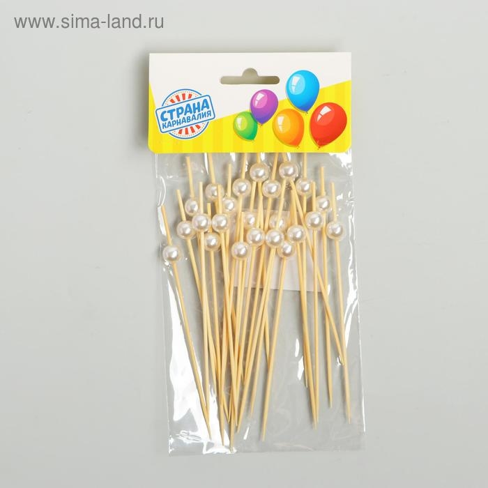 Шпажка для канапе «Жемчужина», набор 24 шт. Шпажка для канапе «Жемчужина», набор 24 шт.