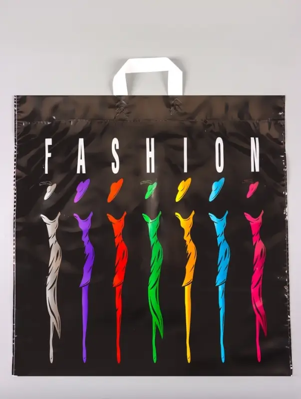 Пакет &laquo;Фэшн NEW&raquo;, полиэтиленовый с петлевой ручкой, 55&times;55 + 4 см, 60 мкм